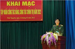 Cục Kỹ thuật tổ chức tập huấn công tác Đảng, công tác chính trị